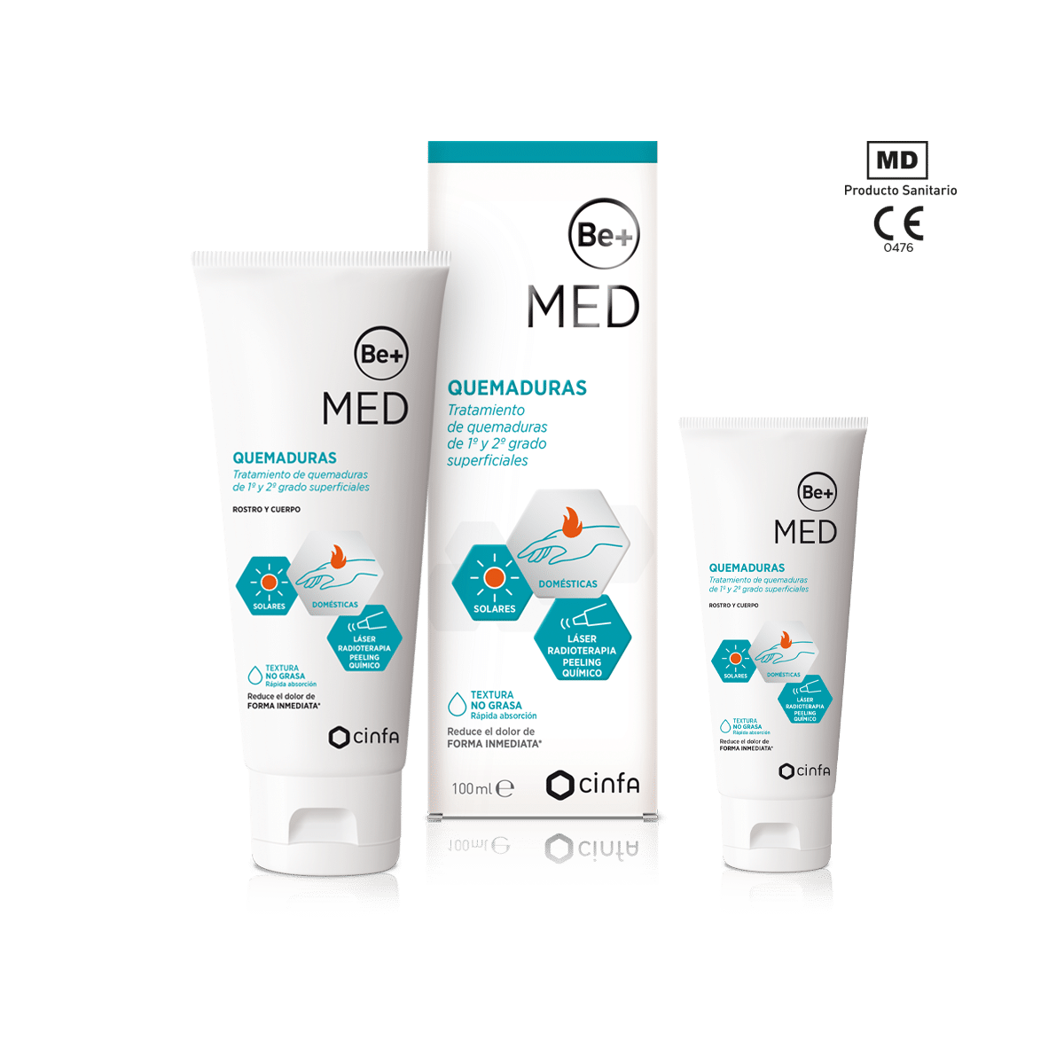 BE+ MED BALSAMO QUEMADURAS 40 ML