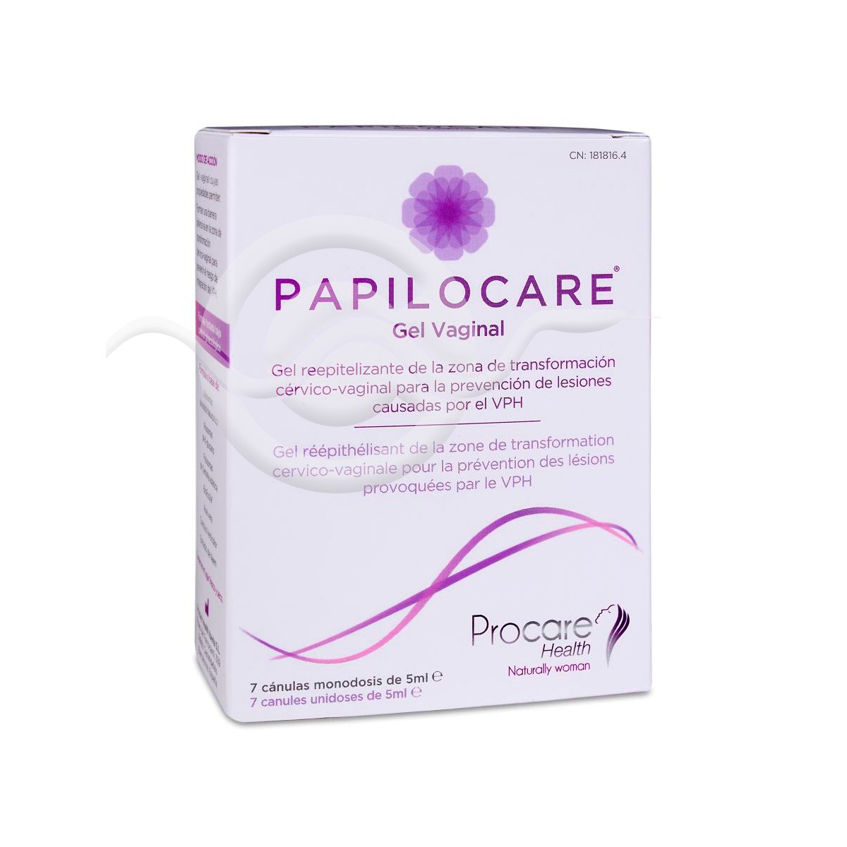 Papilocare Gel Vaginal 7 Canulas