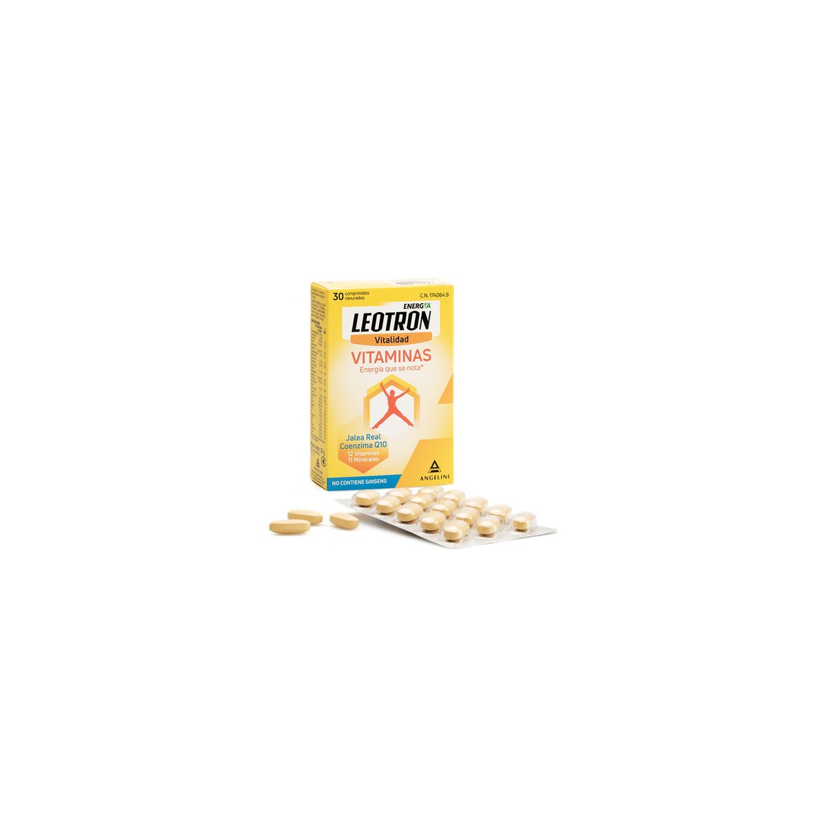 Leotron  Vitaminas 30 Comprimidos