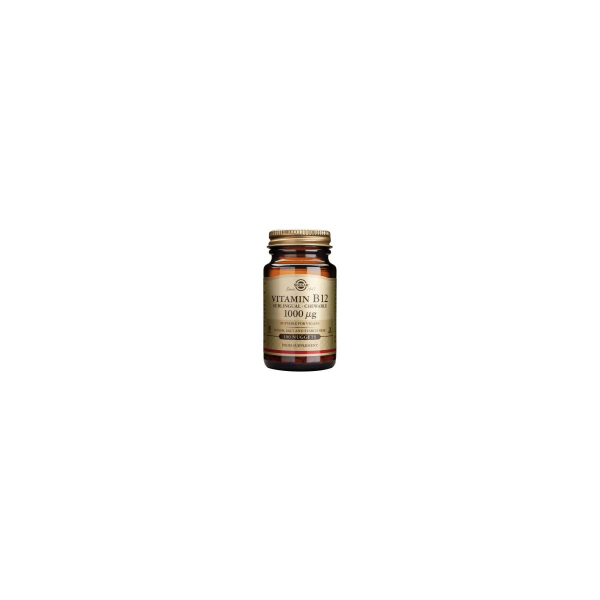 VITAMINA B12 SOLGAR 1000 MCG 100 COMP
