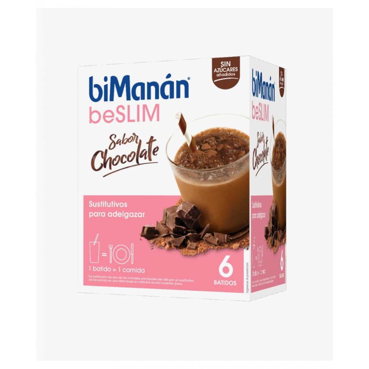 BIMANAN BESLIM BATIDO CHOCOLATE 6 SOBRES
