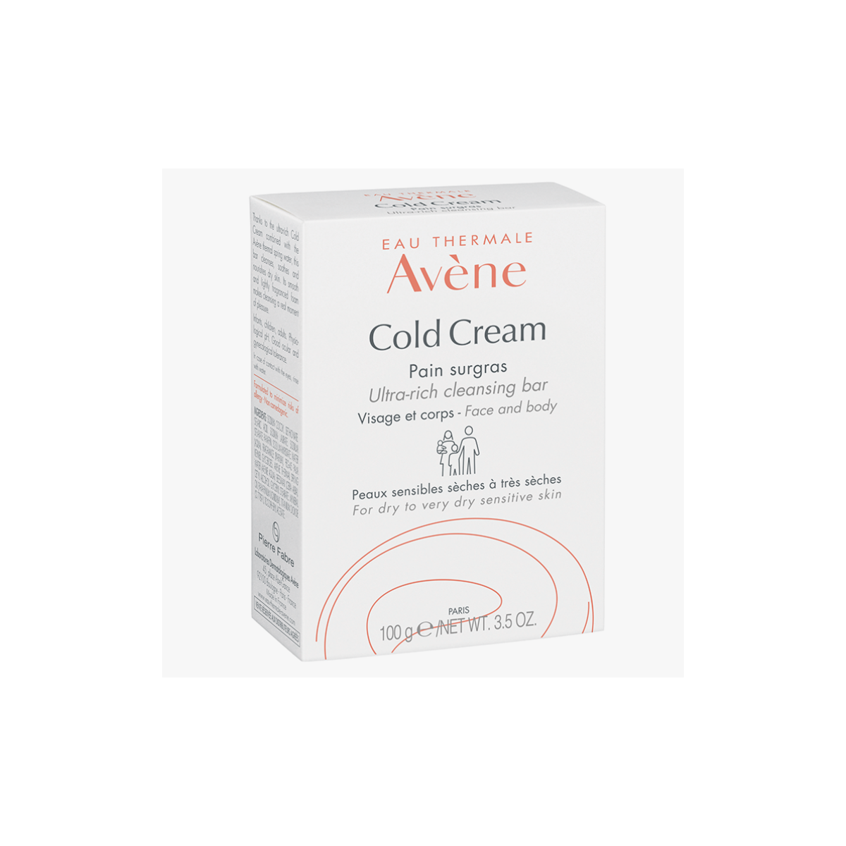 AVENE COLD CREAM LIMPIADOR 100G