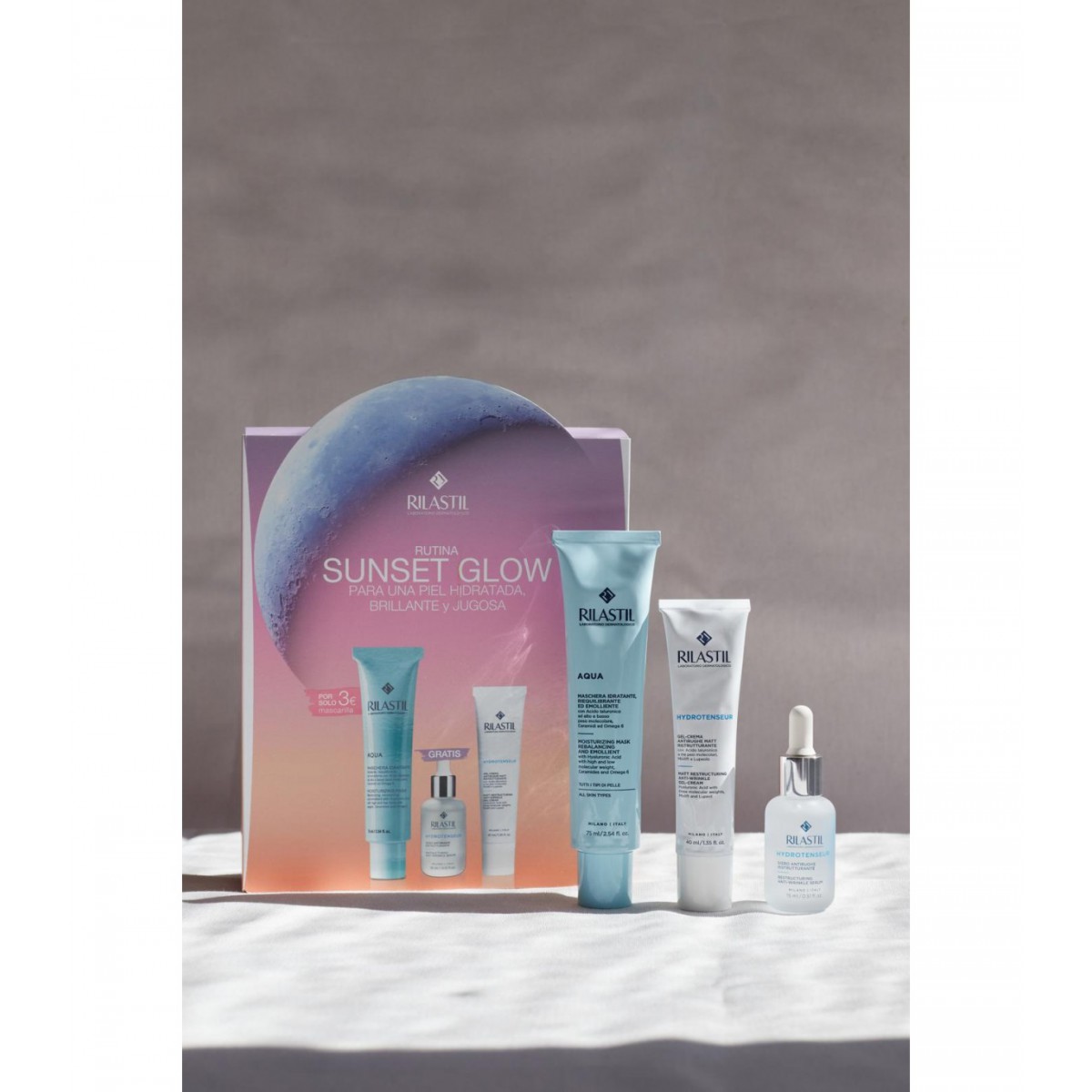 RILASTIL SUNSET GLOW HYDROTENSEUR GEL...