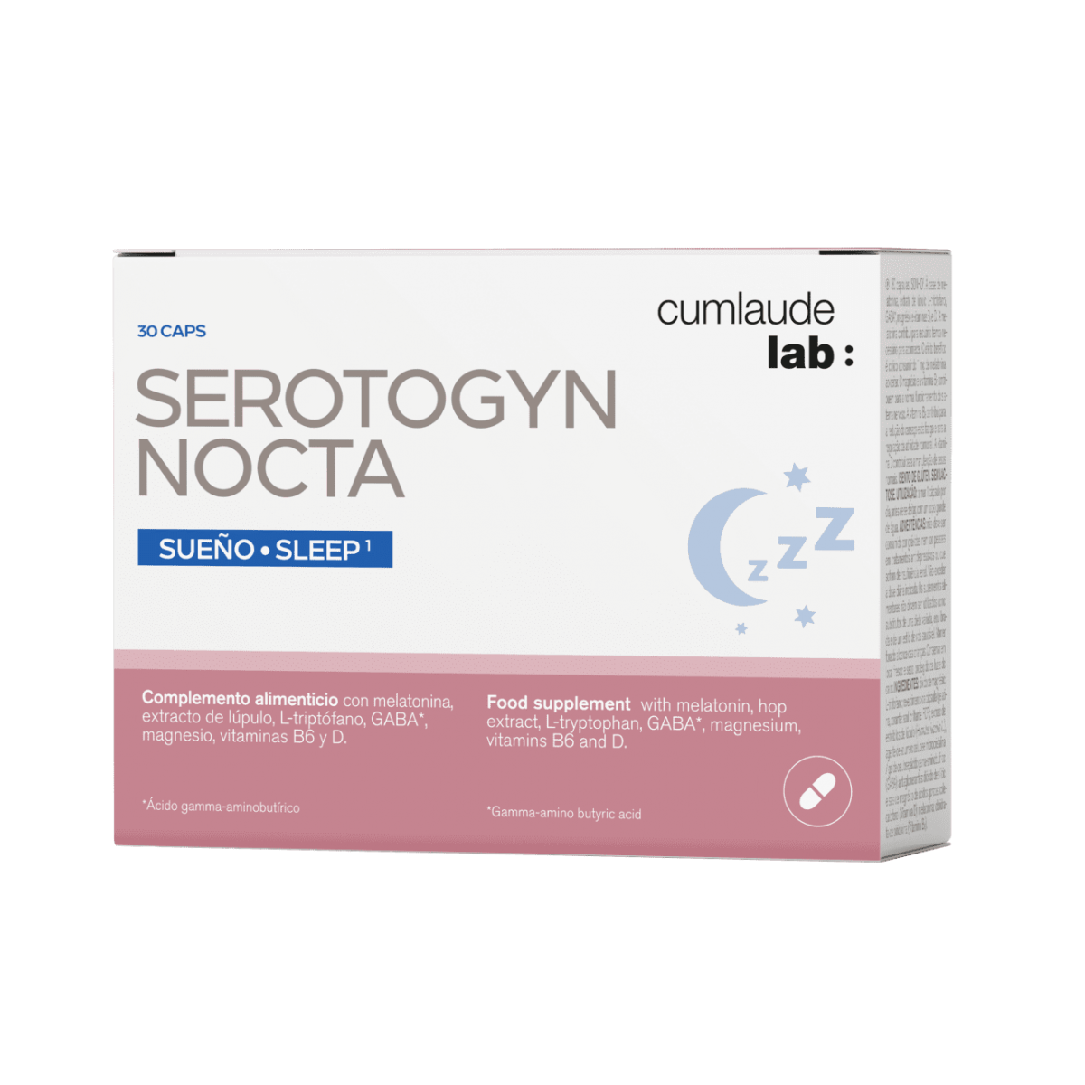 CUMLAUDE SEROTOGYN NOCTA 30 CAPSULAS