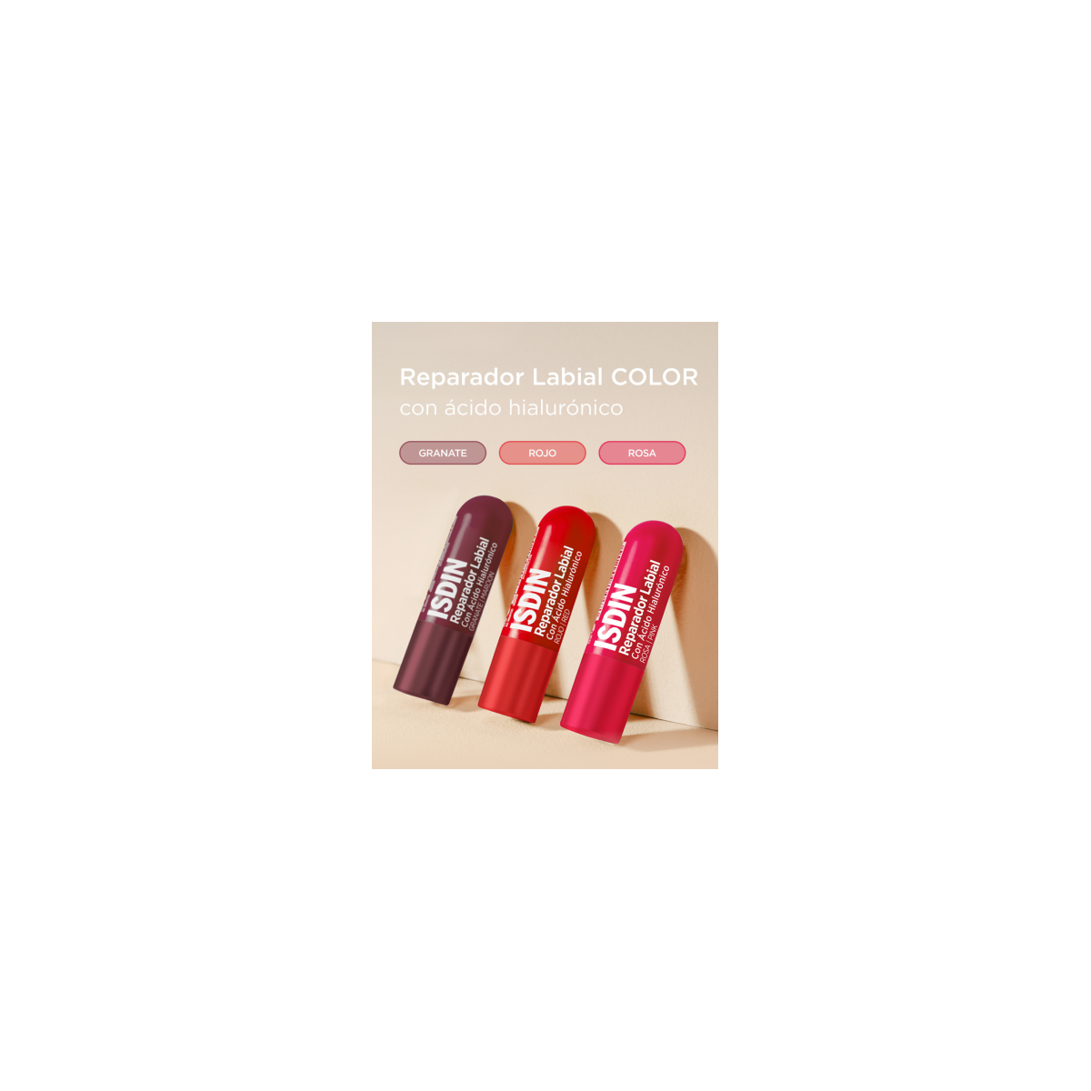 ISDIN REPARADOR LABIAL STICK 4 G ROSA