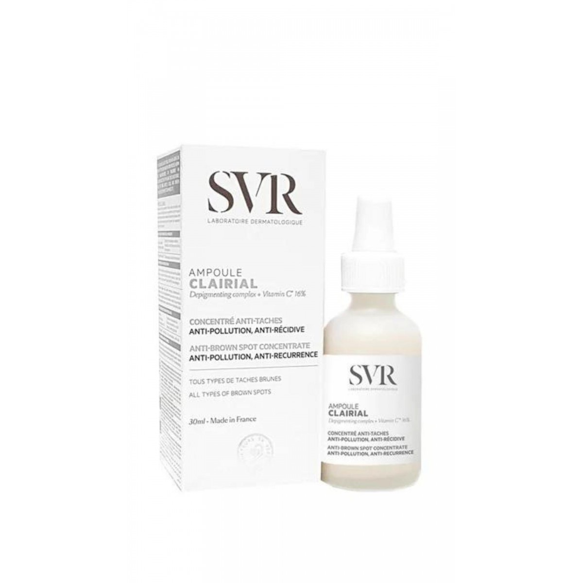SVR CLAIRAL AMPOULE 30ML