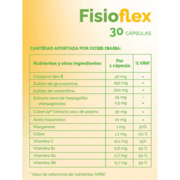 Fisioflex 30 cápsulas