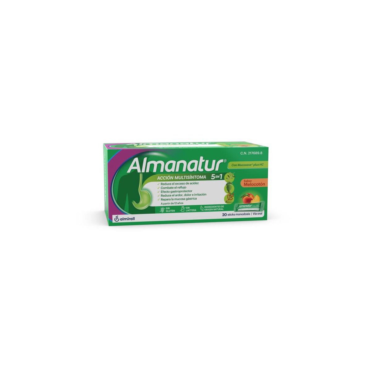 ALMANATUR SUSPENSION ORAL 20 STICKS...
