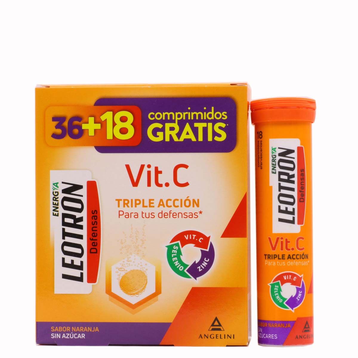 LEOTRON VITAMINA C PROMO 36+18 COMP