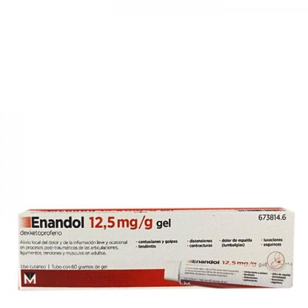 ENANDOL 12,5 MG/G GEL...
