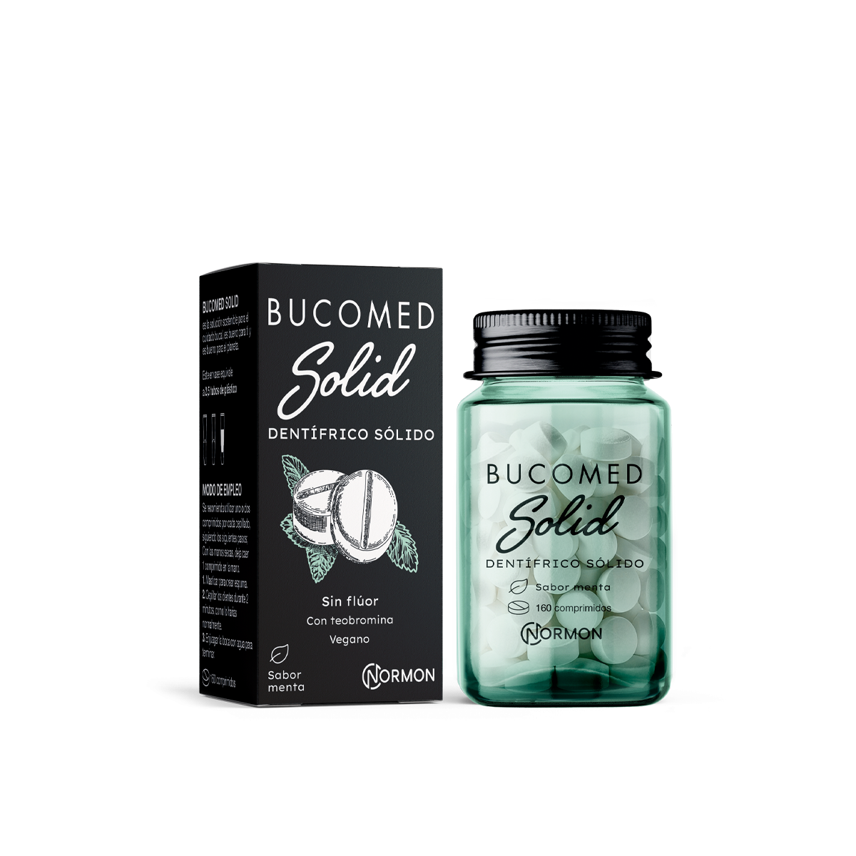 BUCOMED SOLID 160 COMPRIMIDOS SABOR...