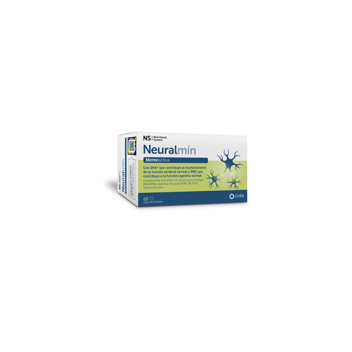 NS MENTEACTIVA NEURALMIN 60 CAPSULAS