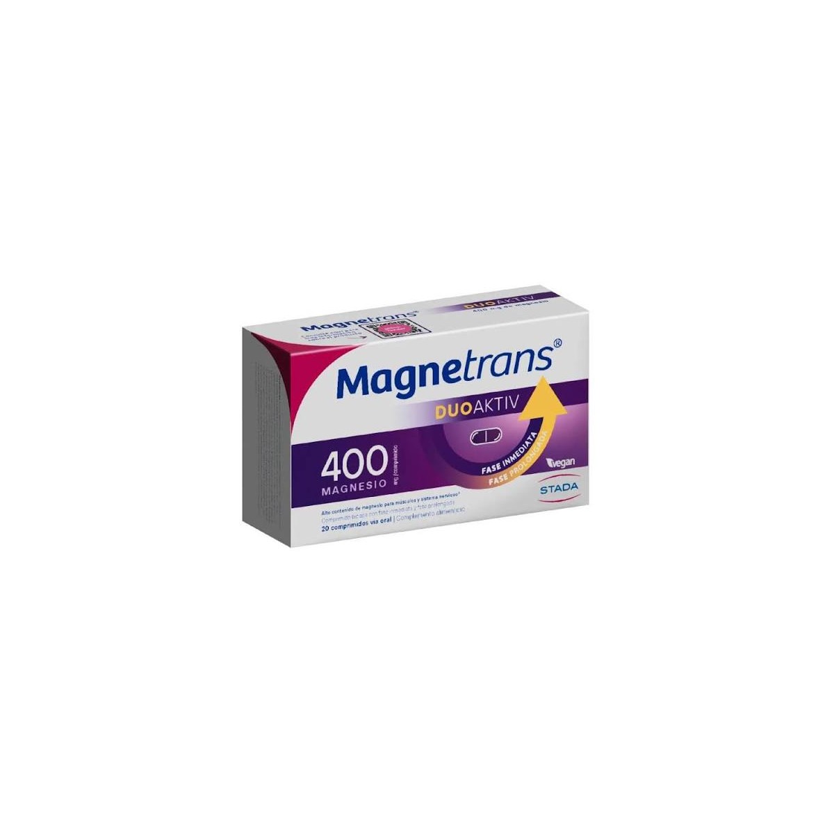 MAGNETRANS DUOAKTIV 400 MG 20...