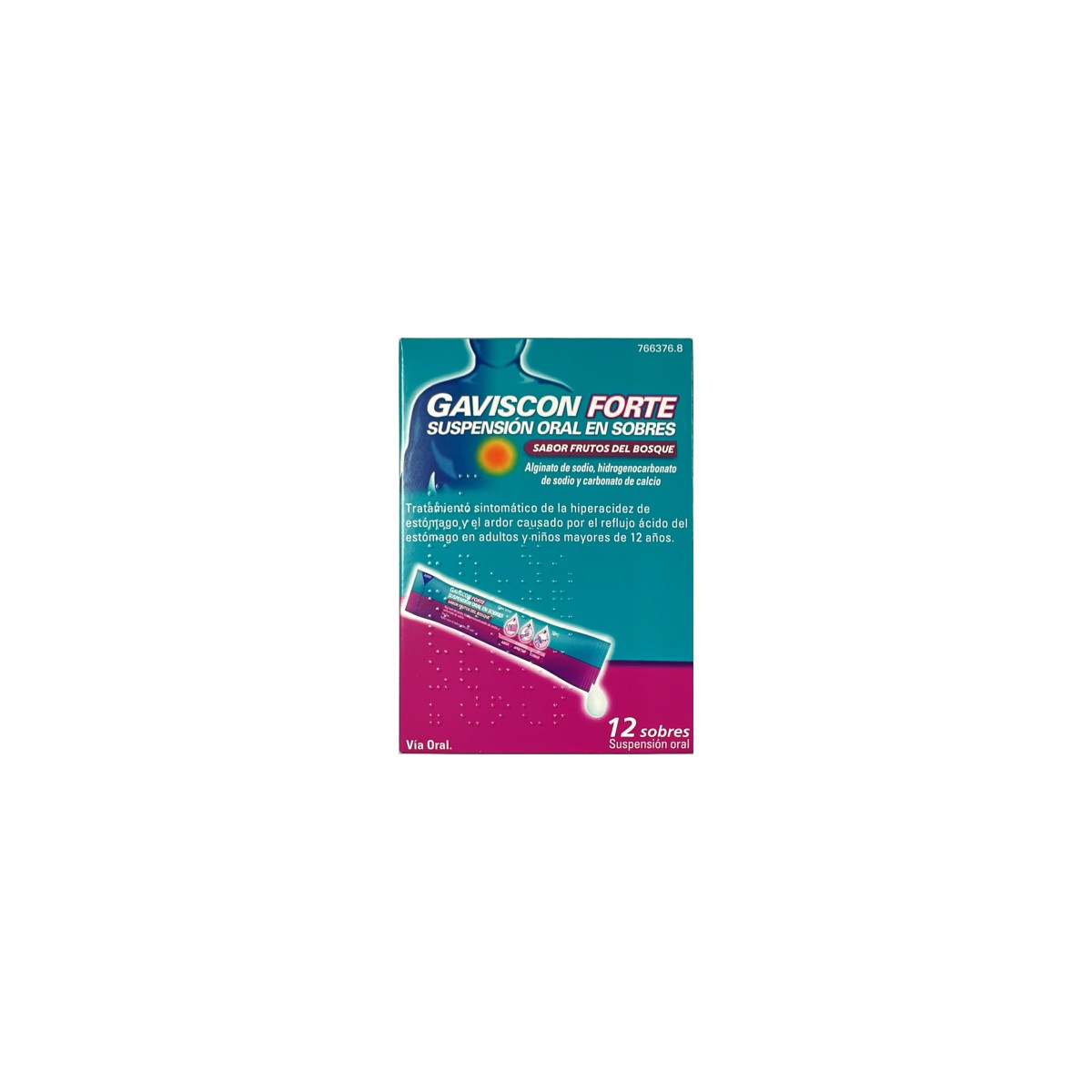 GAVISCON FORTE 12 SOBRES SUSPENSION...