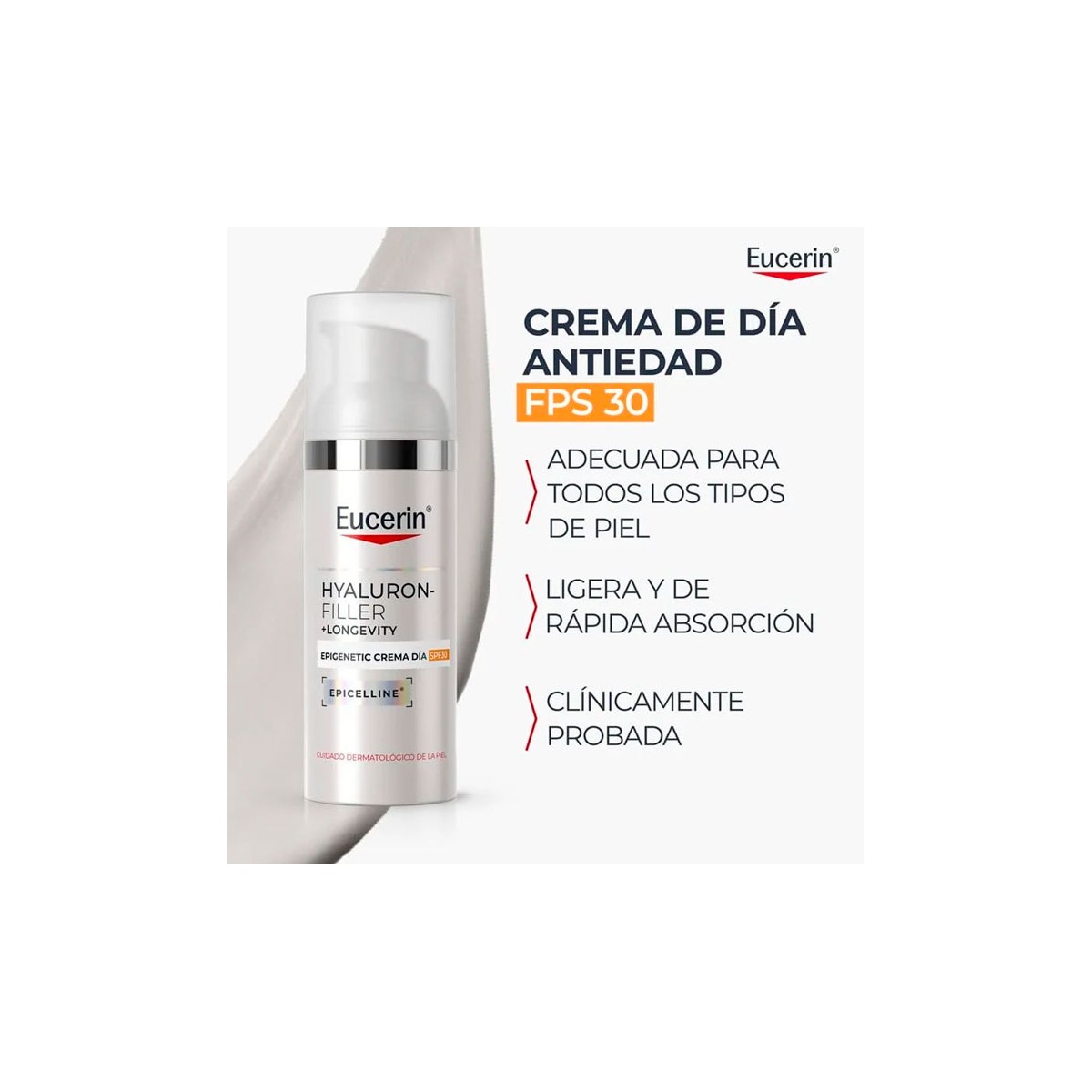 EUCERIN ANTI EDAD HYA DIA SPF30 50 M