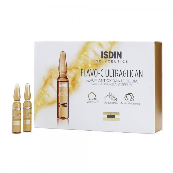 isdinceutics-flavo-c-ultraglican-30-ampollas